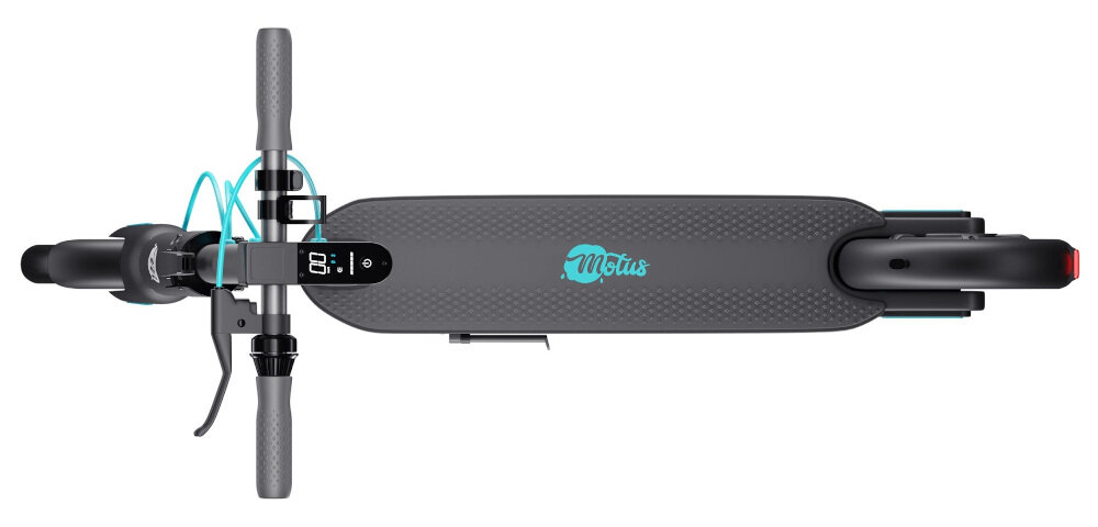 Hulajnoga elektryczna MOTUS Scooty 10 2021 Turkusowy trzy tryby Eco Standard Sport tempomat