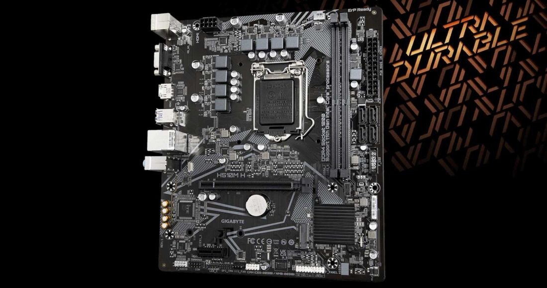 Płyta główna GIGABYTE H510M H - RAM 