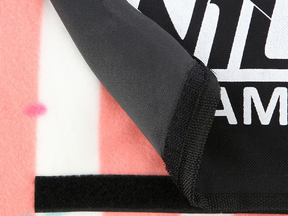 Koc plażowo-piknikowy NILS CAMP Flaming NC2313 (200 x 200 cm) regulowany pasek rzep śledzie kieszeń na zamek