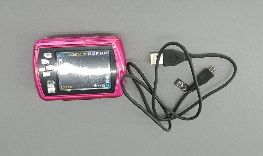 Aparat EASYPIX Aquapix W2024 Splash AVI, 1280x720 px, microUSB, karta microSD, zgrywanie filmów i zdjęć