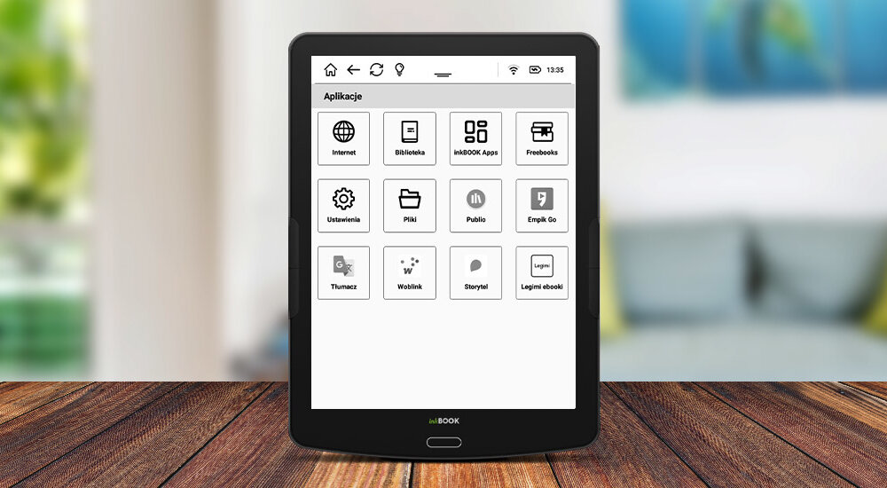EBOOK READER INKBOOK FOCUS 7,8 brak ograniczeń empik Go Legimi storytel ebooki