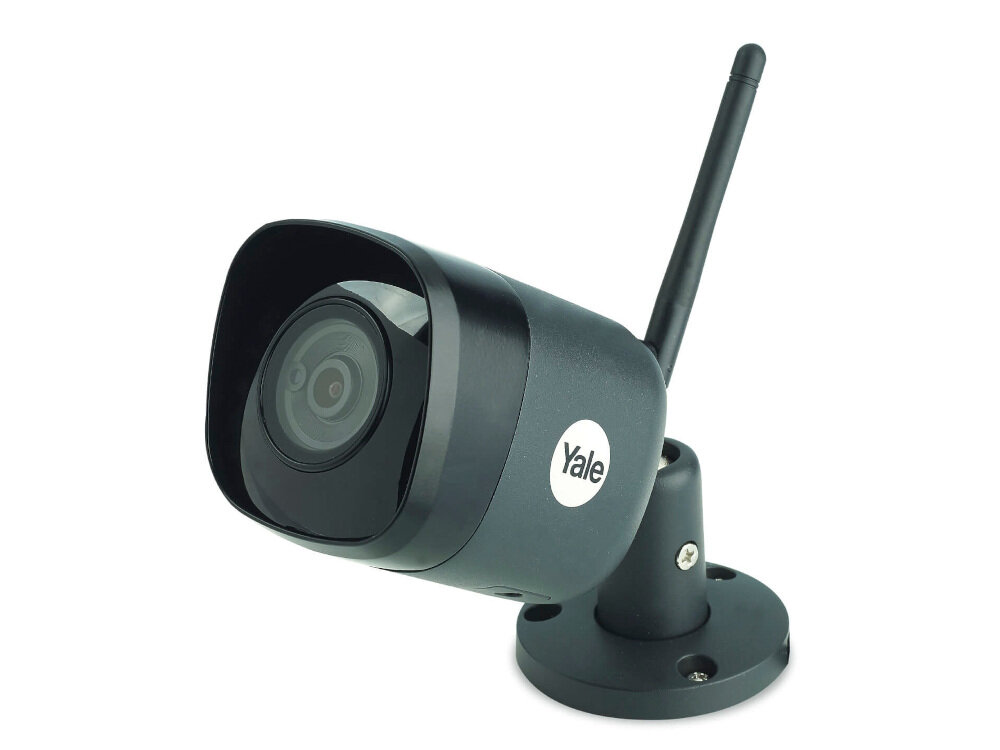Kamera monitorująca YALE SV-DB4MX-B otrzymywanie powiadomień kiedy nie ma Cię w domu aplikacja mobilna Yale View na system iOS Android możesz korzystać z dodatkowych funkcji