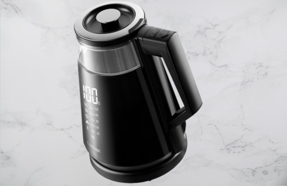 Czajnik CONCEPT RK4170 atrakcyjny design wyglad konstrukcja wyswietlacz cyfrowy