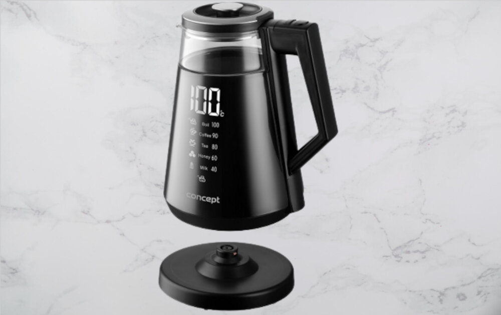 Czajnik CONCEPT RK4170 bezpieczenstwo Podwojny system bezpieczenstwa