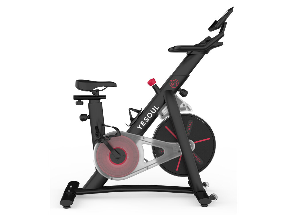 Rower spinningowy YESOUL S3 solidna maszyna do domowego treningu niewielkie rozmiary duża rozpiętość obciążenia lekki bardzo wytrzymały
