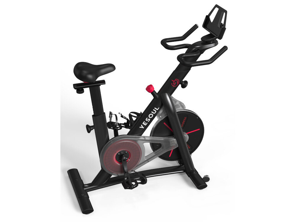 Rower spinningowy YESOUL S3 kółka transportowe waga 31 kg
