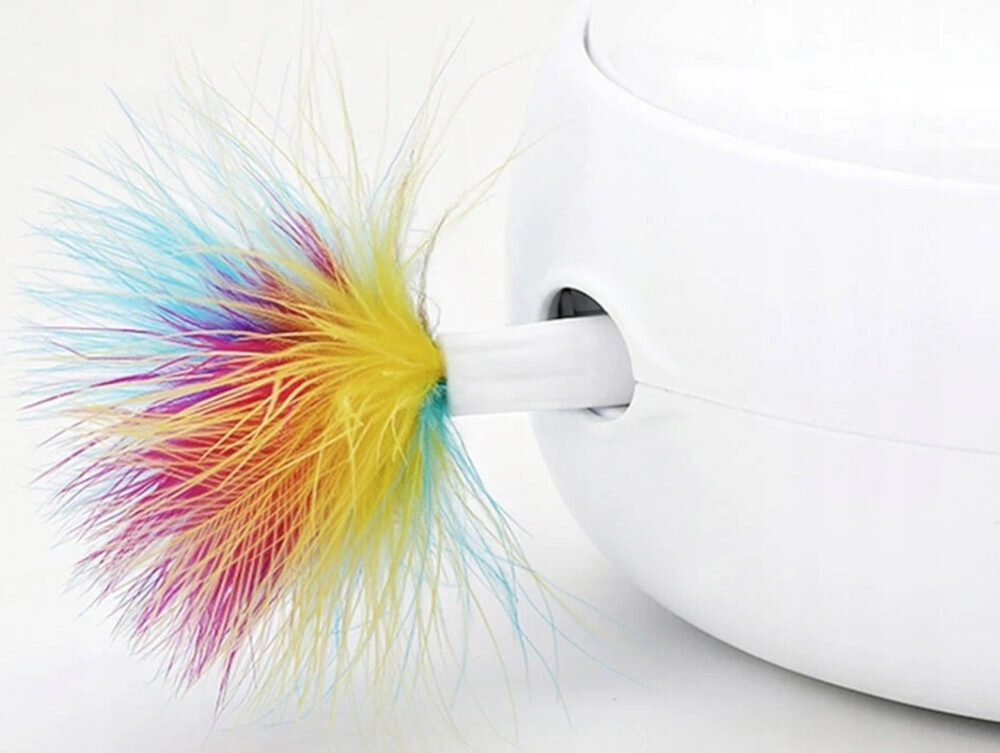 Zabawka HOMERUN CT10 interaktywna i angażująca Losowo wyskakujące piórka Wymienne piórka