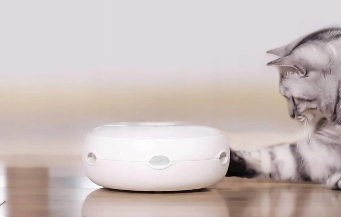 Zabawka HOMERUN CT10 Dopasowanie do potrzeb kota Trzy tryby pracy dostosowanie prędkość intensywność zabawa dawka ruchu