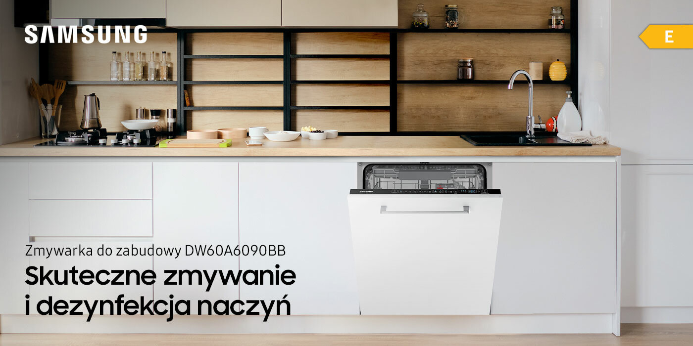 Zmywarka do zabudowy Samsung umyje Twoje naczynia i sprawi, że kuchnia będzie wyglądać stylowo Zmywarka do zabudowy Samsung umyje Twoje naczynia i sprawi, że kuchnia będzie wyglądać stylowo