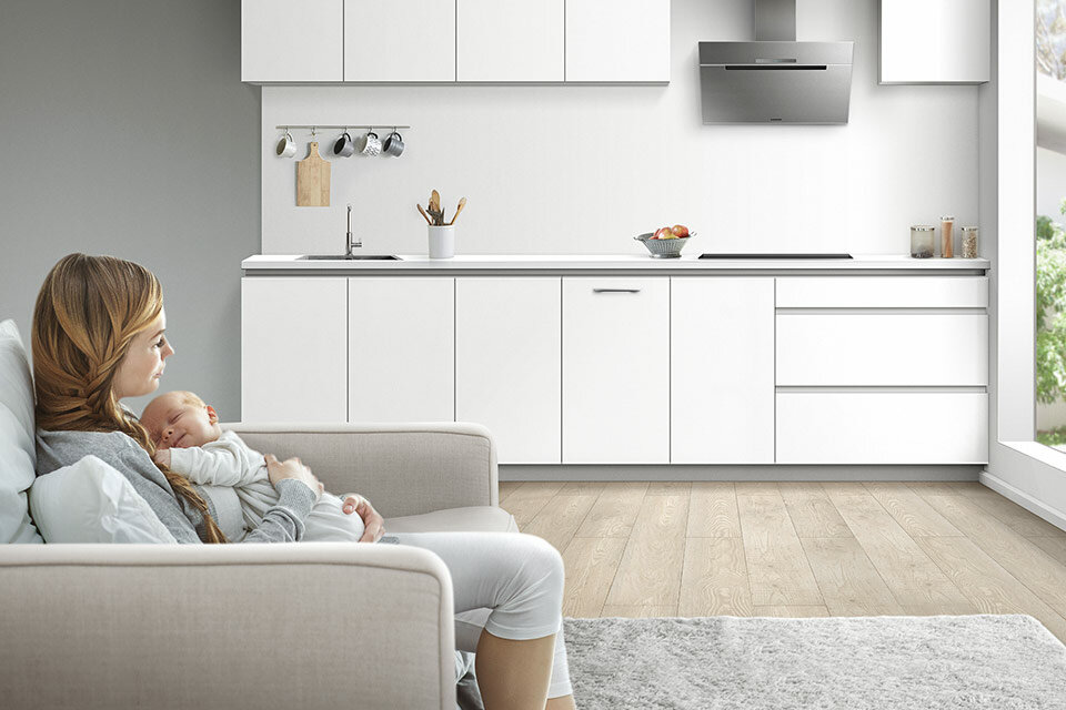 Zmywarka pracuje bardzo cicho Zmywarka pracuje bardzo cicho