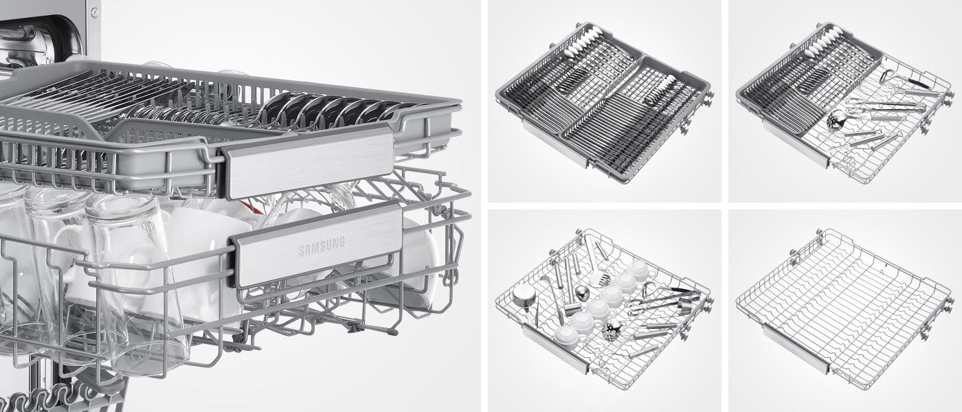 Wyjmowane wkłady pozwalają łatwiej dopasowywać przestrzeń do rodzaju przedmiotów Wyjmowane wkłady pozwalają łatwiej dopasowywać przestrzeń do rodzaju przedmiotów