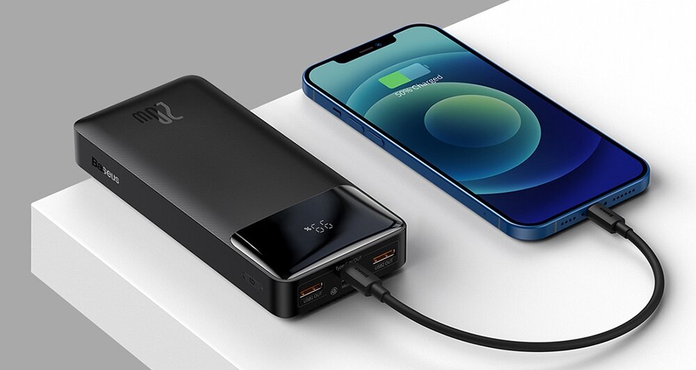 Powerbank BASEUS Bipow PPBD30K 30000mAh 20W Urządzenia moc ładowanie wymiary bateria pojemność bezpieczeństwo lekkość wygoda