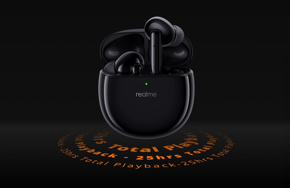 Słuchawki REALME Buds Air 2 Neo głośność regulacja