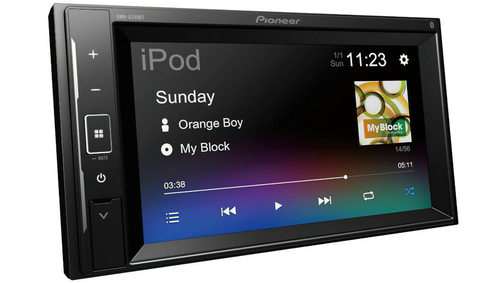 Radio samochodowe PIONEER DMH-A240BT - bluetooth