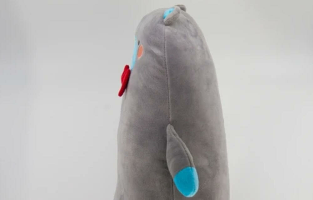 INNOGIO-BEAR-MASKOTKA zabawka kolorystyka pastelowa przytulanka poduszka pranie pralka