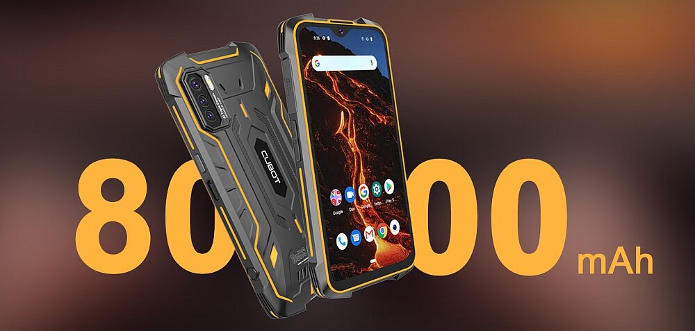 Smartfon CUBOT King Kong 5 Pro bateria aparat procesor pamięć odporny nfc android