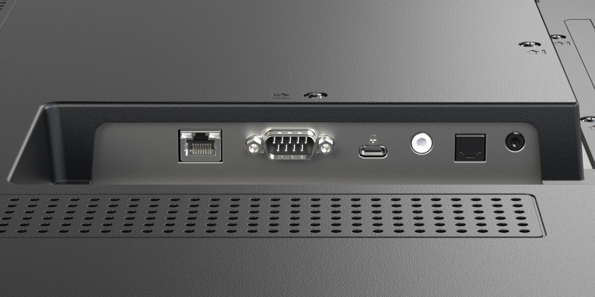 Monitor NEC MultiSync E558 praktyczne zlacza