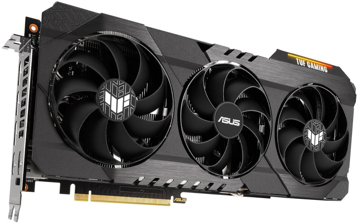Karta graficzna ASUS TUF GeForce RTX 3080Ti Gaming OC 12GB potrojne wentylatory