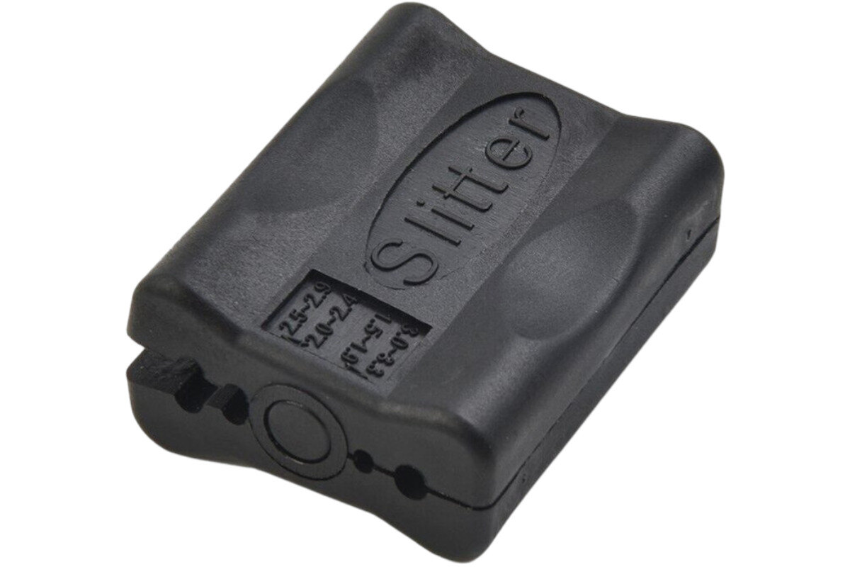 Ściągacz bufora EXTRALINK Stripper-S EX.0202, ostrze, światłowód, precyzja, przewód, na białym tle ściągacz bufora