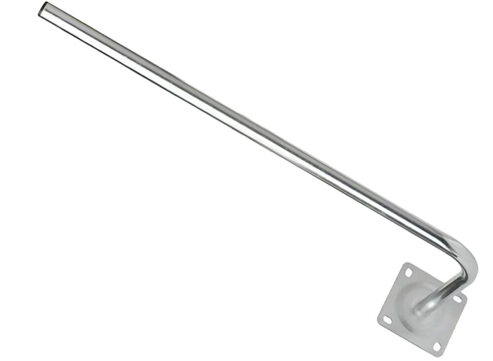 Uchwyt do anteny EXTRALINK L250X750 Stalowy wspornik w kształcie litery L z kwadratową płytą montażową i czterema otworami na śruby