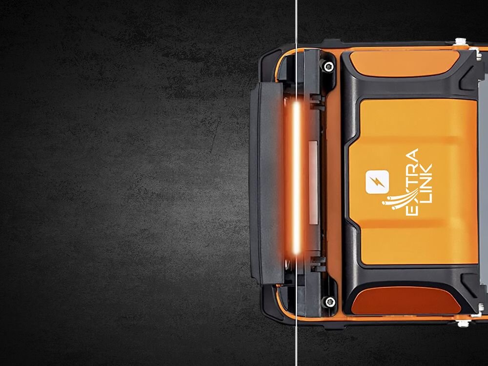 Spawarka EXTRALINK AI-9 Fusion Splicer - pojemna bateria, czas, ladowanie - spawarka