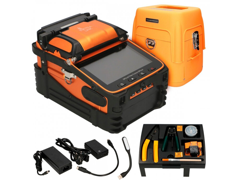 Spawarka EXTRALINK AI-9 Fusion Splicer - zestaw