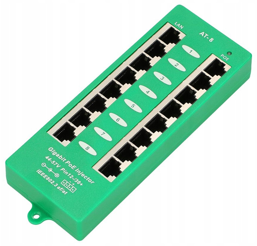 Injector PoE EXTRALINK AT-8 EX.12561 - Jak działa PoE