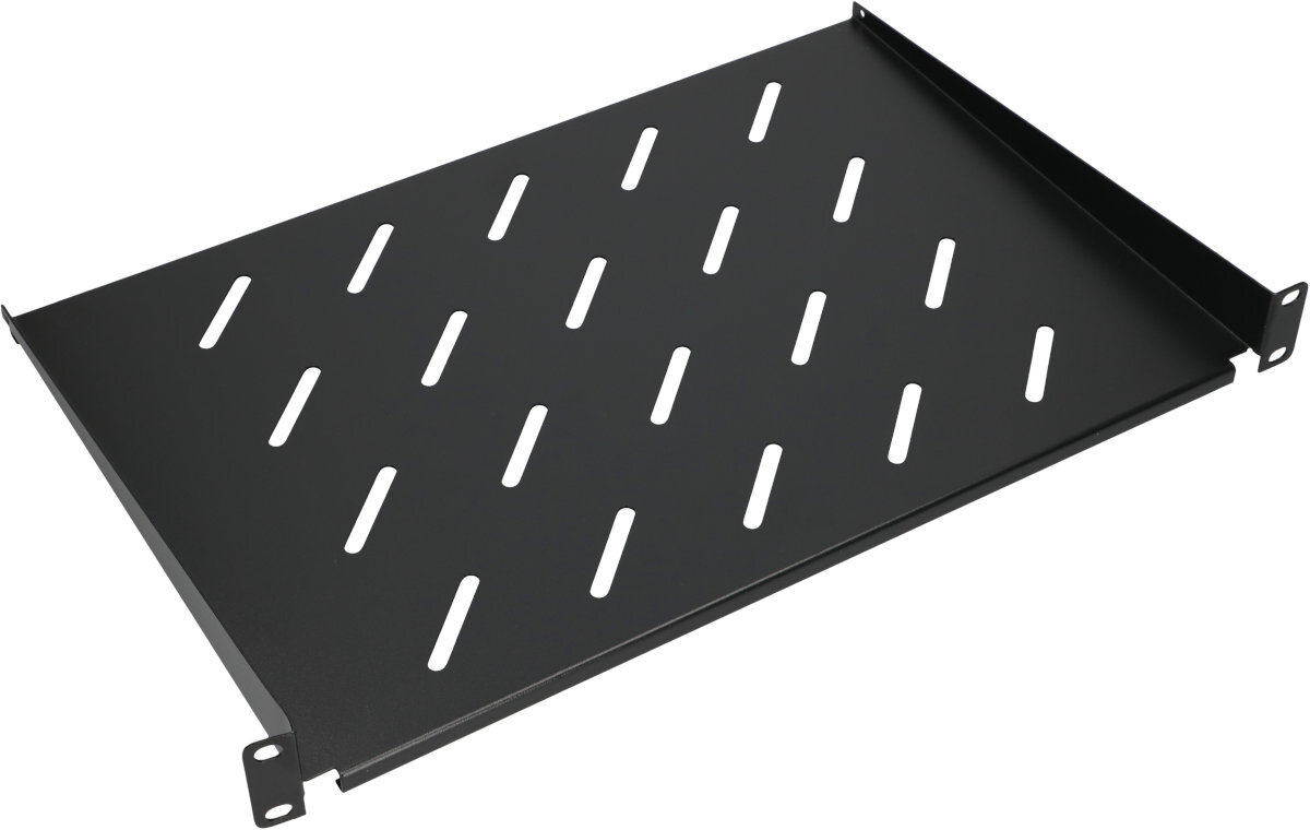 AKCESORIA EXTRALINK SHELF 1U FOR WALL CABINETS 19 300MMX1U BLACK szerokie zastosowanie