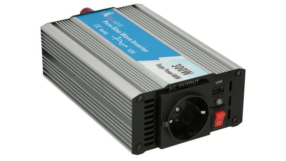 Przetwornica napięcia EXTRALINK 12V na 230V 300W - obsługa