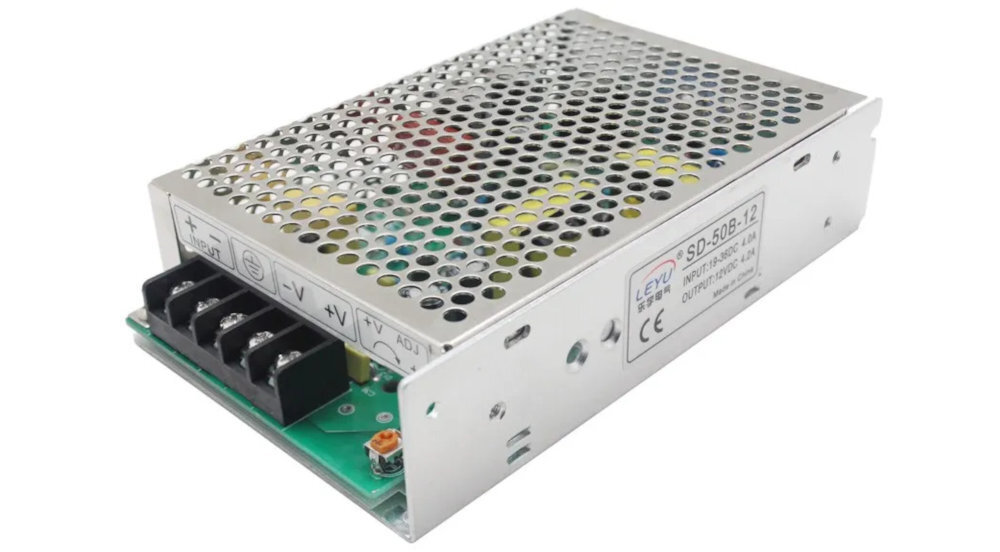 Przetwornica napięcia EXTRALINK SD-50C-24 DC/DC 48V-24V 50W stabilne napiecie w kazdych warunkach