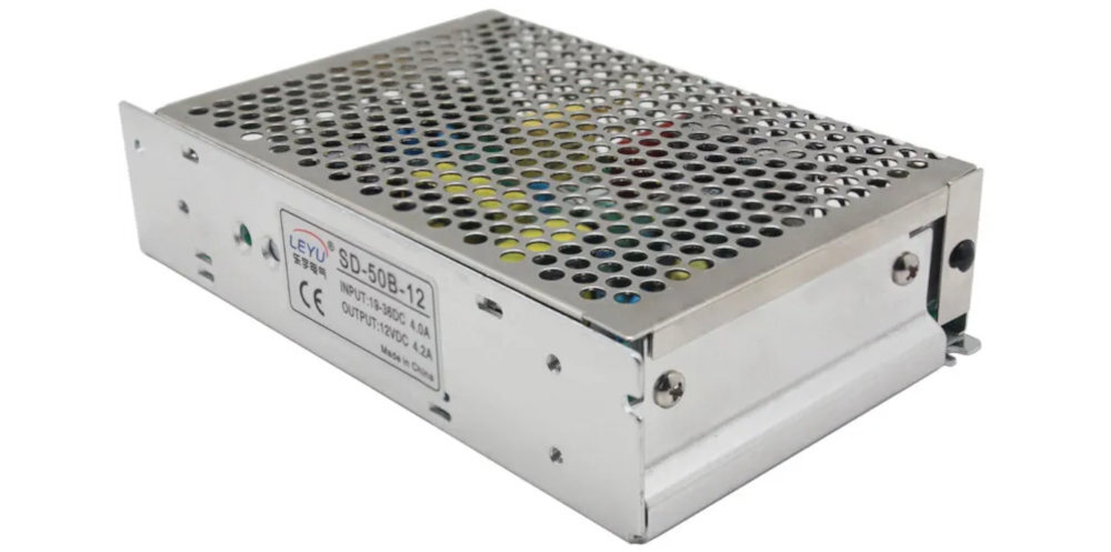 Przetwornica napięcia EXTRALINK SD-50C-24 DC/DC 48V-24V 50W pelna konwersja do napiecia stalego