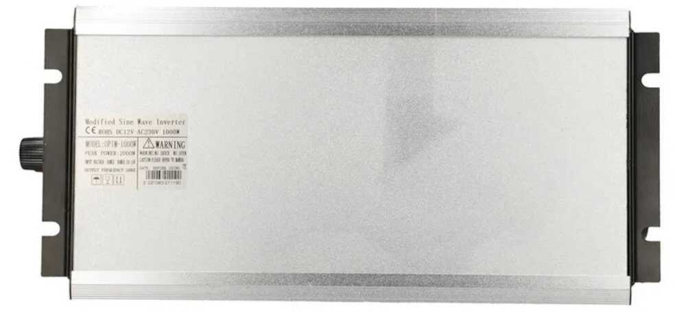 Przetwornica napięcia EXTRALINK 12V na 230V 1000W  - bezpieczeństwo