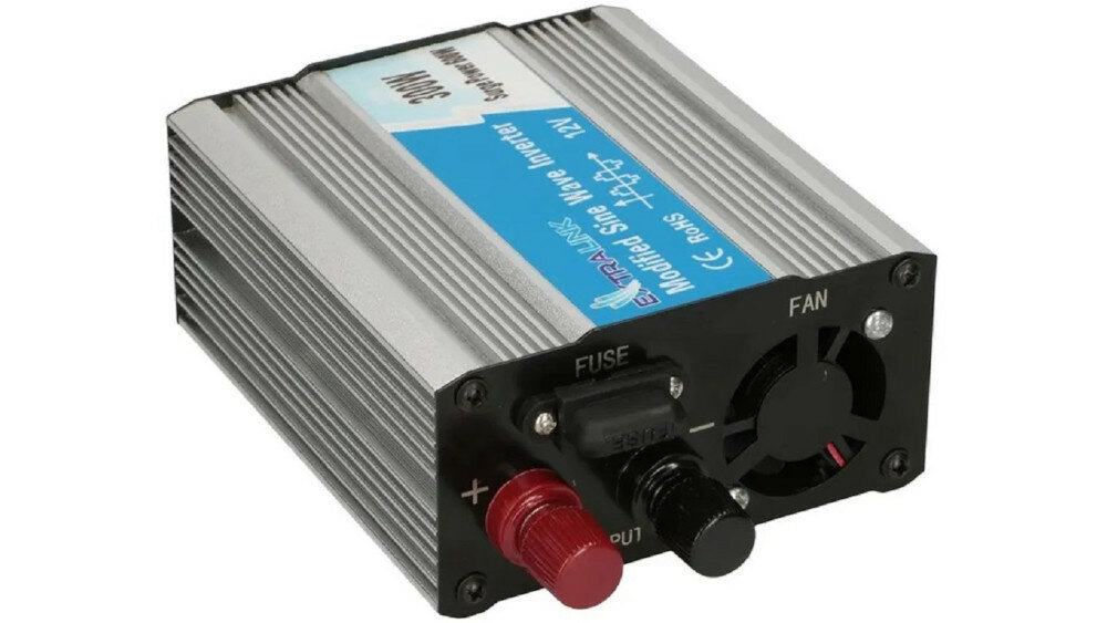 Przetwornica napięcia EXTRALINK 12V na 230V 300W - sprawność