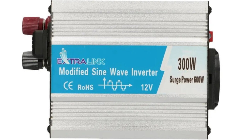 Przetwornica napięcia EXTRALINK 12V na 230V 300W - możliwości