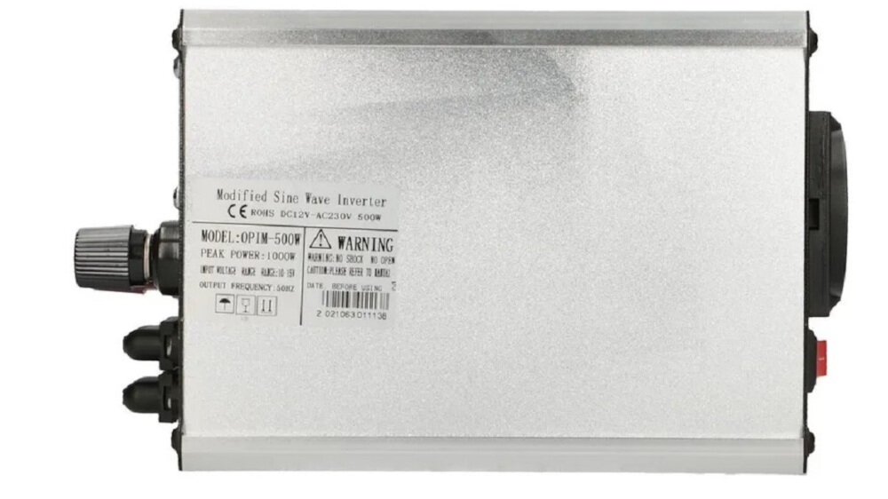 Przetwornica napięcia EXTRALINK 12V na 230V 500W - niezawodność