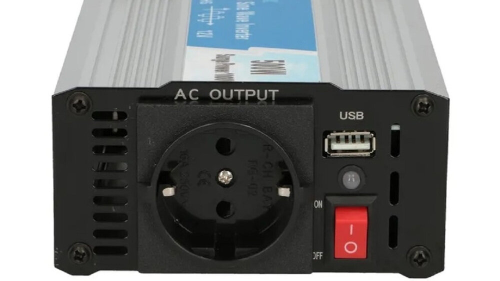 Przetwornica napięcia EXTRALINK 12V na 230V 500W - usb