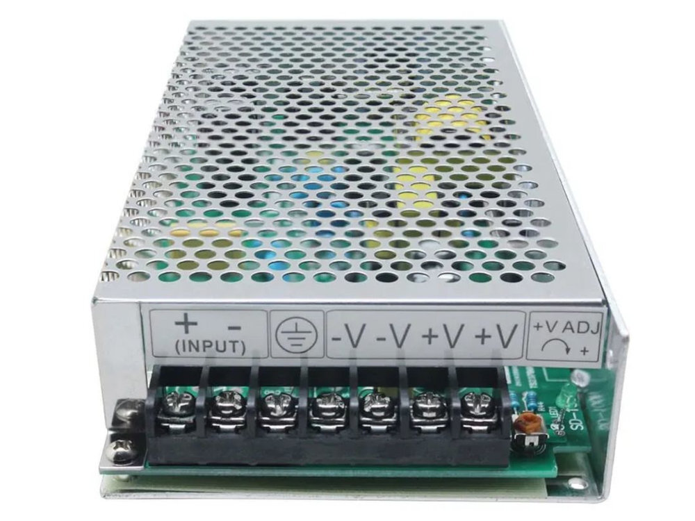 Przetwornica EXTRALINK DC/DC 24 V - 48 V 100 W Solidne komponenty i przemyślana konstrukcja telekomunikacji po automatykę przemysłową mocy do 100 W wejście 24 V DC Extralink - przetwornica od przodu