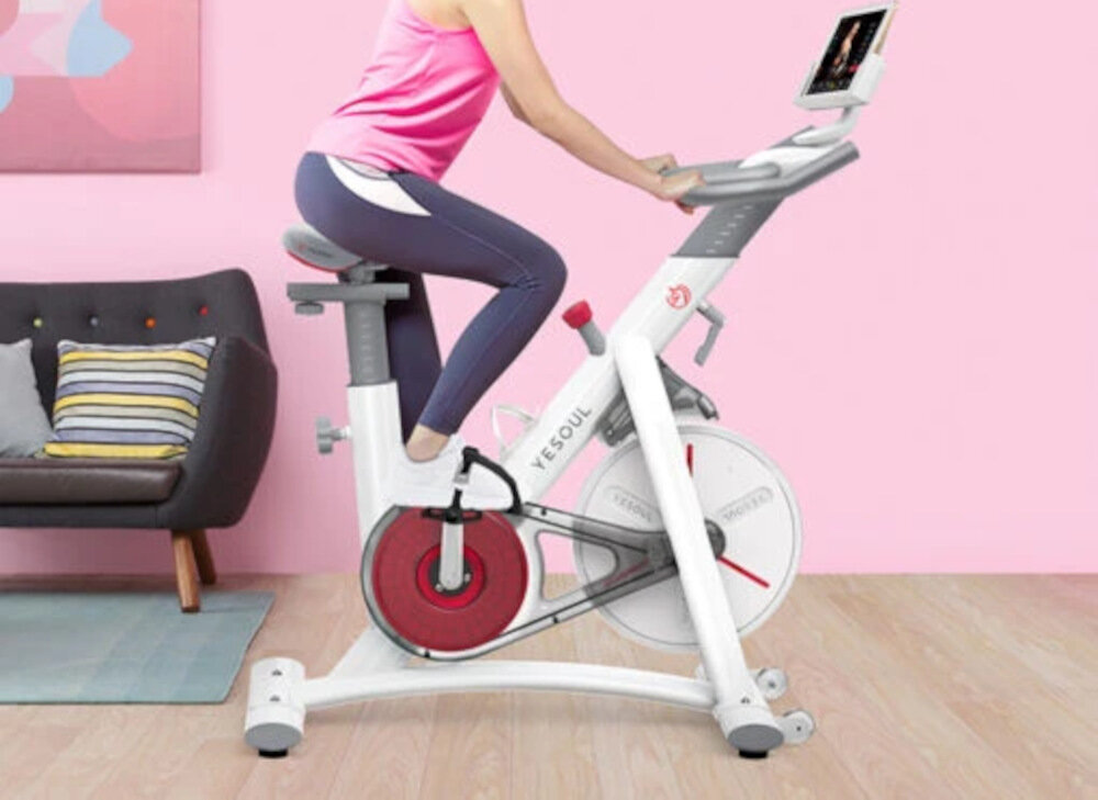 Rower spinningowy YESOUL S3 regulacja siodełka w pionie w poziomie