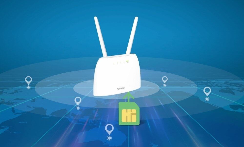 Router TENDA 4G06 Router 4G06 z kartą SIM