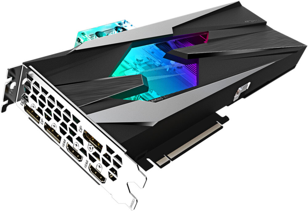 Karta graficzna GIGABYTE GeForce RTX 3080 Gaming Waterforce OC 10GB rdzenie rt oraz tensor