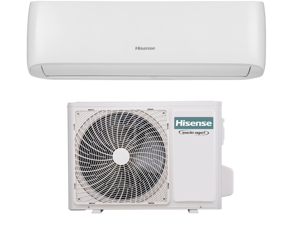Klimatyzator HISENSE Split Easy Smart CA70BT4F tryb SLEEP cicha praca praca w nocy działa bardzo efektywnie nie zajmuje wiele przestrzeni