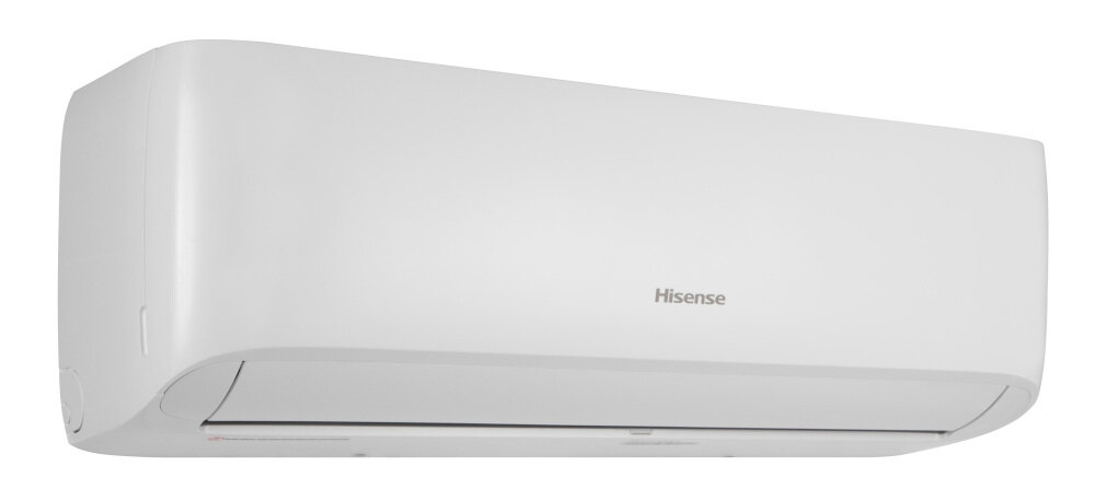 Klimatyzator HISENSE Split Easy Smart CA25YR4F niewielkie urządzenie biała kolorystyka prosty kształt