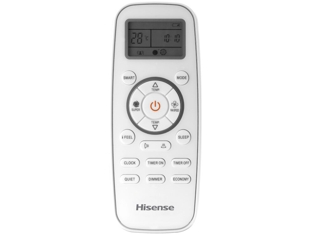 Klimatyzator HISENSE Split Easy Smart CA50XS4F pięciostopniowa regulacja prędkości pracy z pomocą pilota przemieszczanie pionowych oraz poziomych żaluzji