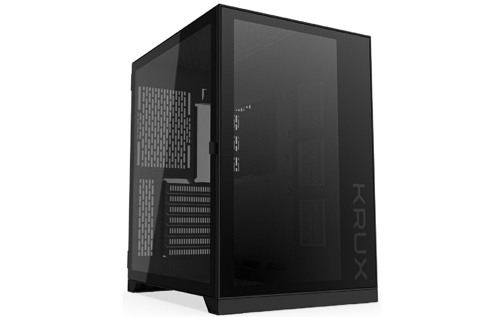 Obudowa KRUX Anta KRX0082 - ukryta przestrzeń na kable i zasilacz 