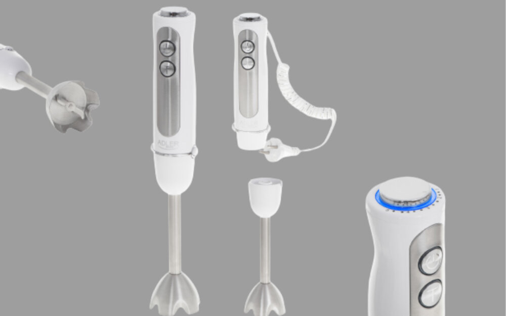 Blender ADLER AD 4625W zestaw akcesoria komplet wyposazenie