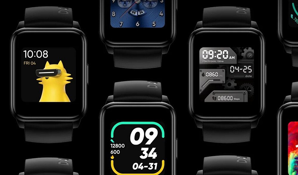 Smartwatch REALME Watch 2 ekran bateria sport czujniki tlen krew puls zdrowie pasek smartfon 