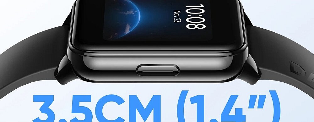 Smartwatch REALME Watch 2 ekran bateria sport czujniki tlen krew puls zdrowie pasek smartfon 