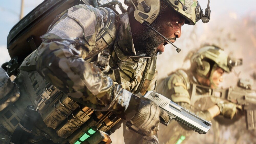 Battlefield 2042 Gra nielegalny handel bronią panama pustynia walka
