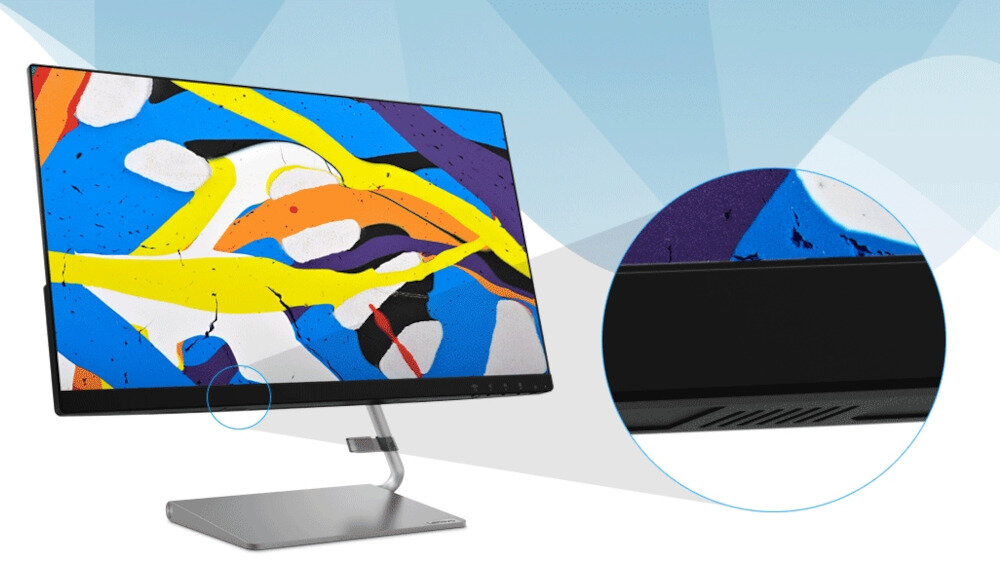 Monitor LENOVO Q27q-1L  - głośnik