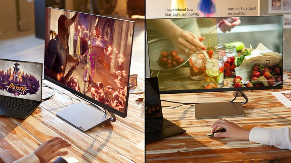 Monitor LENOVO Q27q-1L  - wzrok